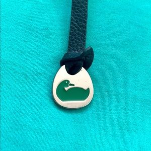 Dooney & Bourke green duck key fob EUC